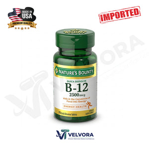 Nature's Bounty B12 Quick Dissolve 2500mcg