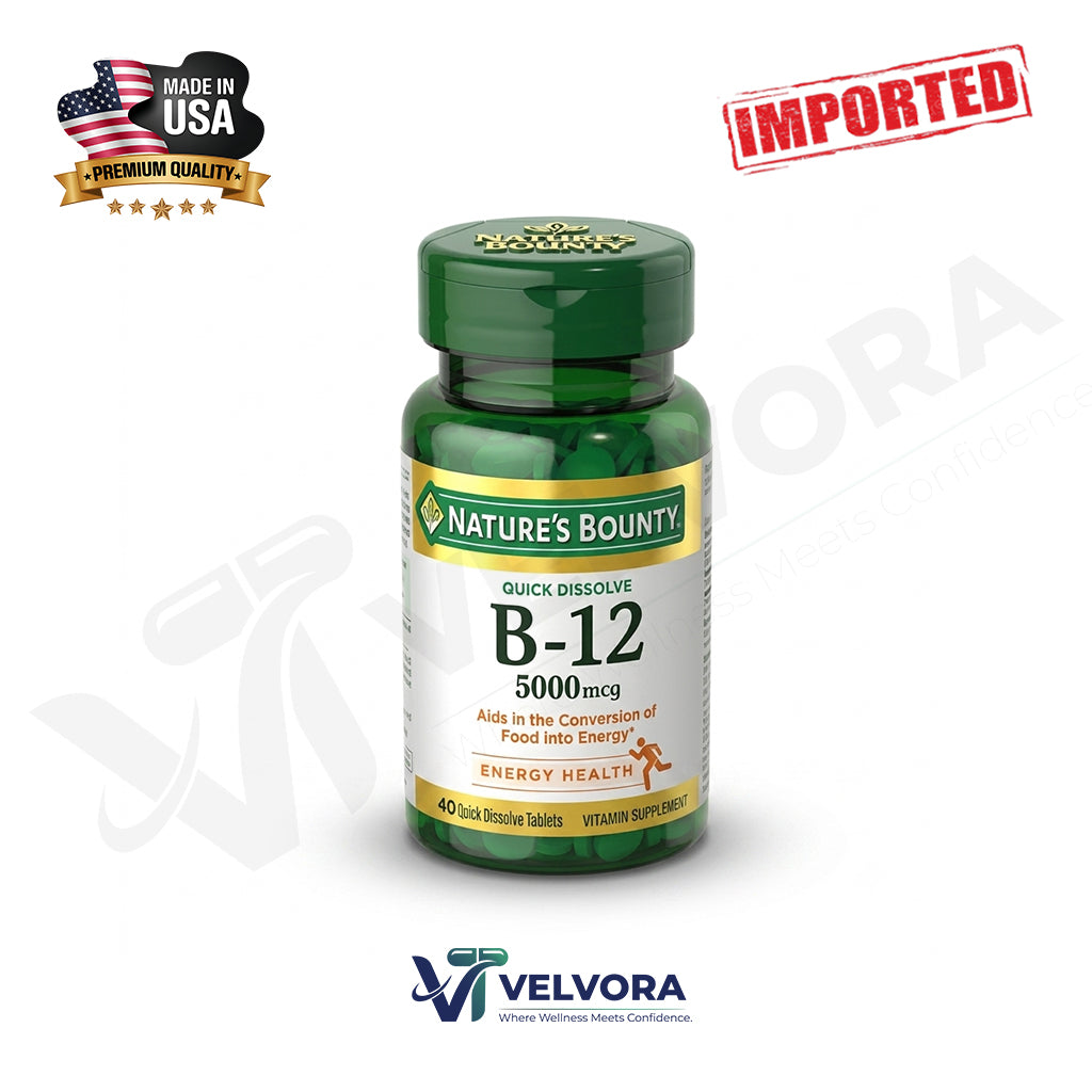 Nature's Bounty B12 Quick Dissolve 5000mcg