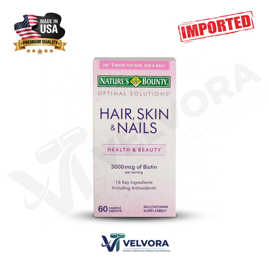 Nature's Bounty Biotin 3000mcg 60 Caplets
