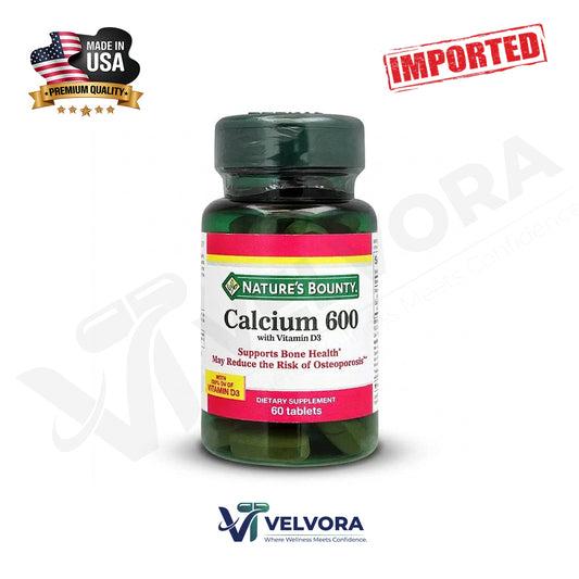 Nature's Bounty Calcium 600 + Vitamin D 60CT