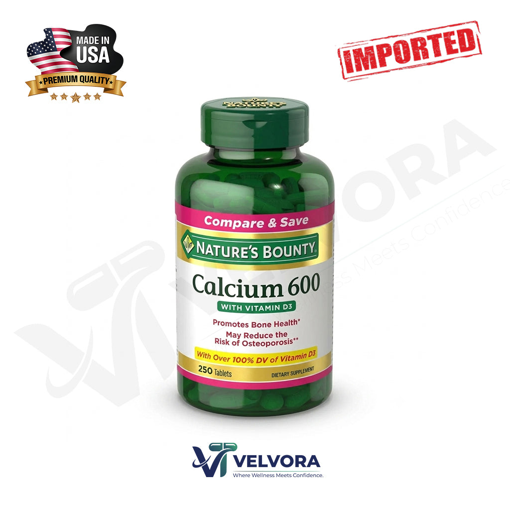 Nature's Bounty Calcium 600+D (Caltrate+D) High Potency