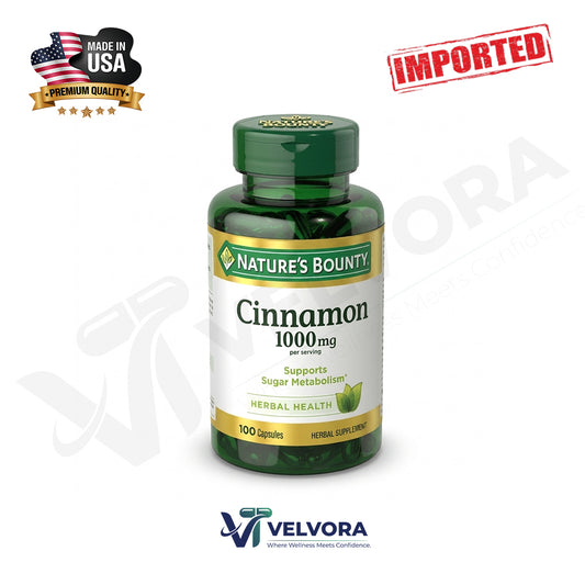 Nature's Bounty Cinnamon 1000mg, 100 Ct