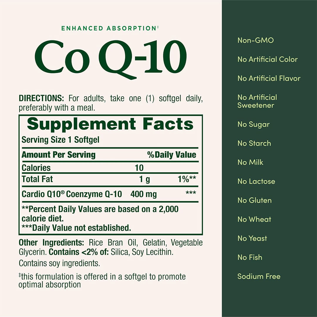 Nature’s Bounty CoQ10 400mg