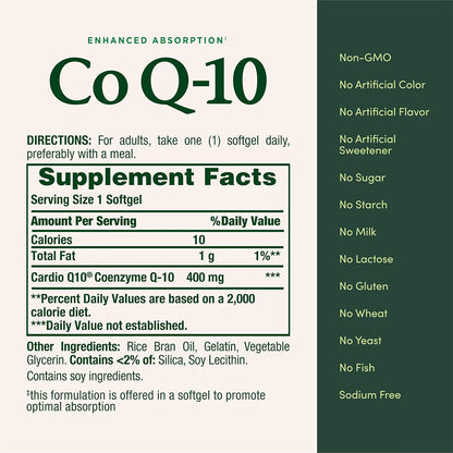 Nature’s Bounty CoQ10 400mg