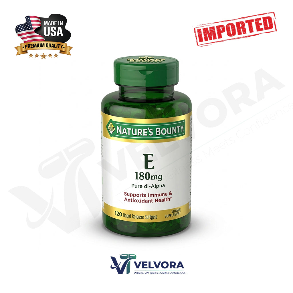 Nature's Bounty E 180mg 120 Softgels