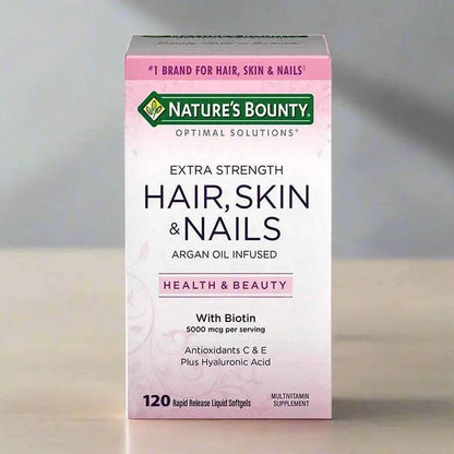 Nature’s Bounty Hair, Skin & Nails with Biotin (Extra Strength)