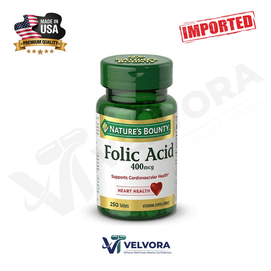 Nature's Bounty Folic Acid 400 mcg