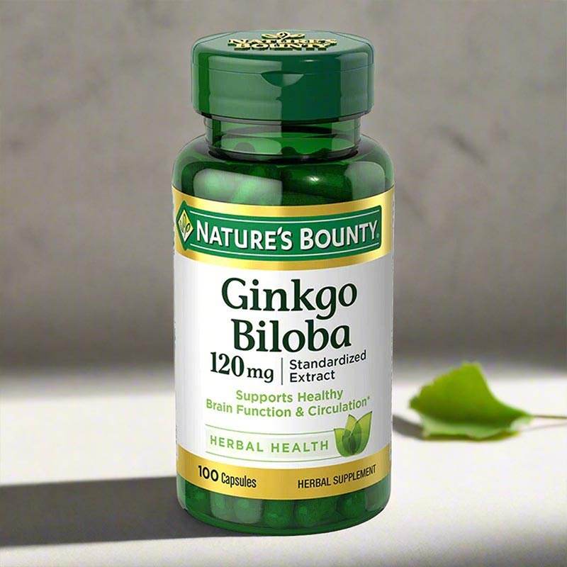 Nature's Bounty Ginkgo Biloba 120mg in Pakistan - Vitamins House