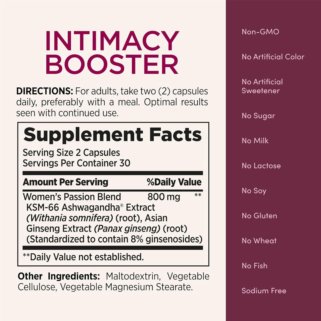 Nature’s Bounty Intimacy Booster