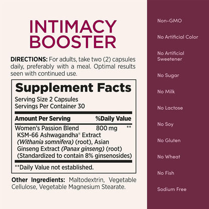 Nature’s Bounty Intimacy Booster