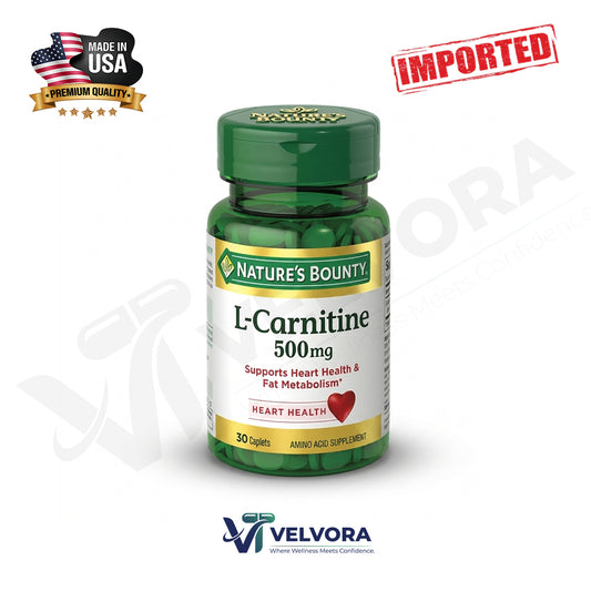 Nature's Bounty L-Carnitine 500mg 30 Ct
