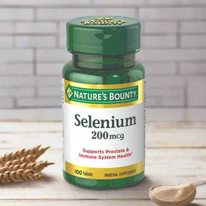 Nature's Bounty Selenium 200mcg 100 Tablets