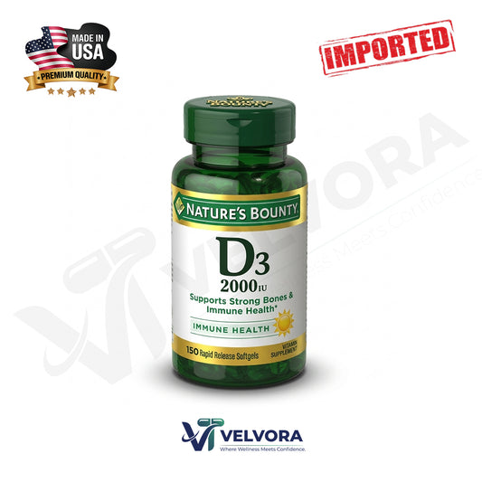 Nature's Bounty Vitamin D3 2000 IU, 150 Ct