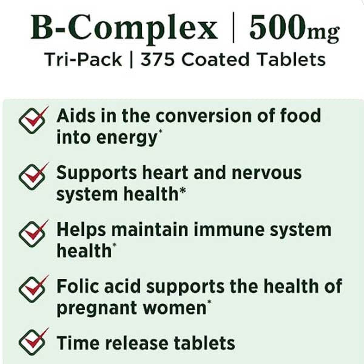 Nature's Bounty B-Complex 125 Ct