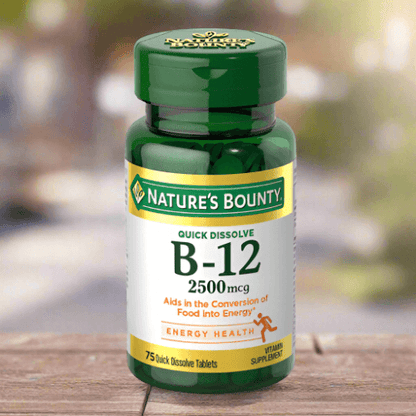 Nature's Bounty B12 Quick Dissolve 2500mcg