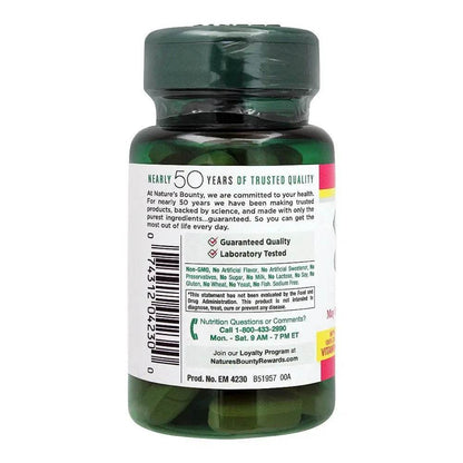 Nature's Bounty Calcium 600 + Vitamin D 60CT