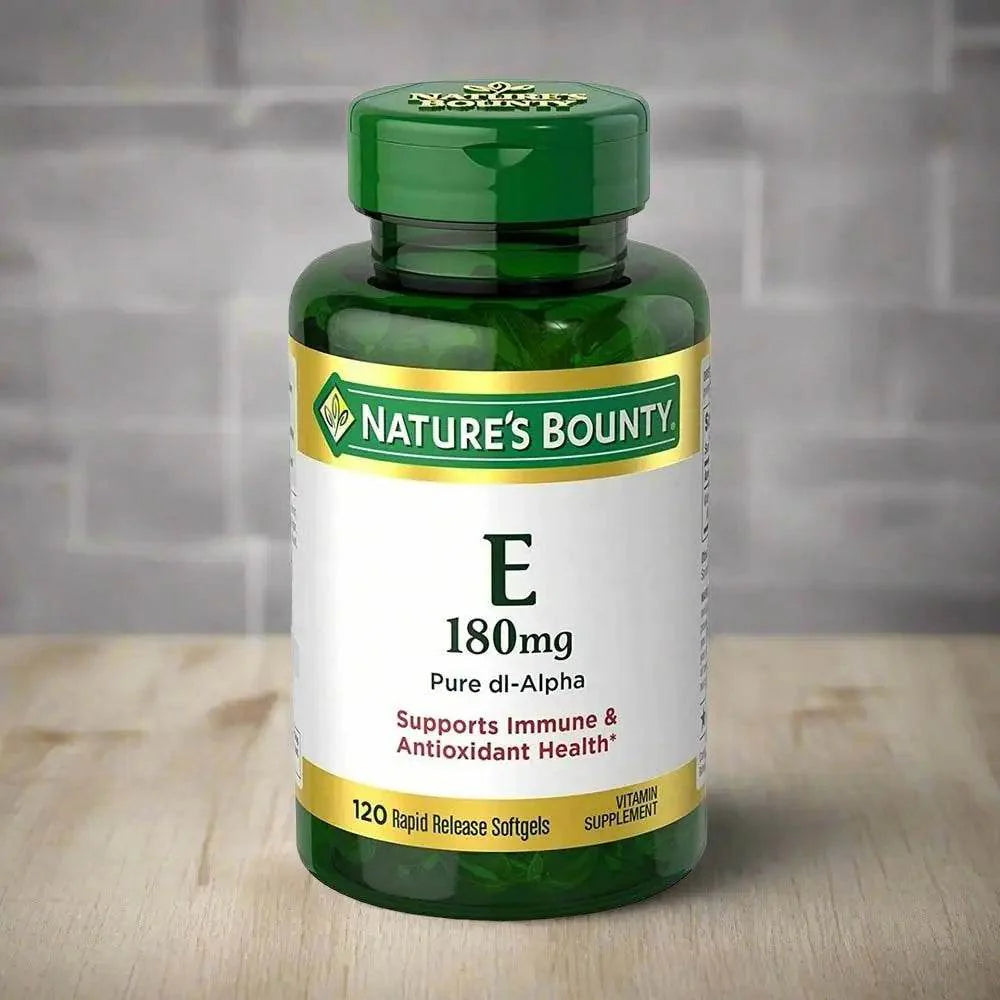 Nature's Bounty E 180mg 120 Softgels