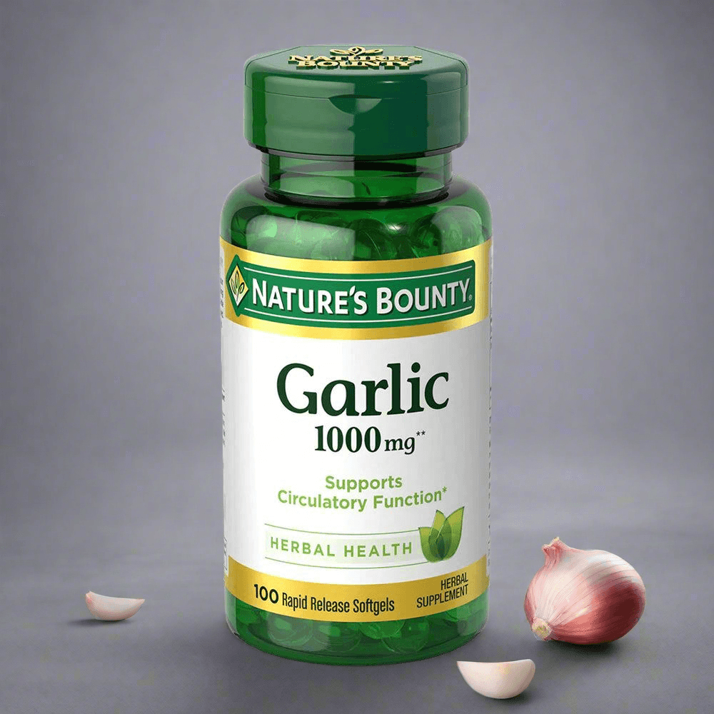 Nature's Bounty Garlic 1000 mg, 100 Rapid Release Softgels