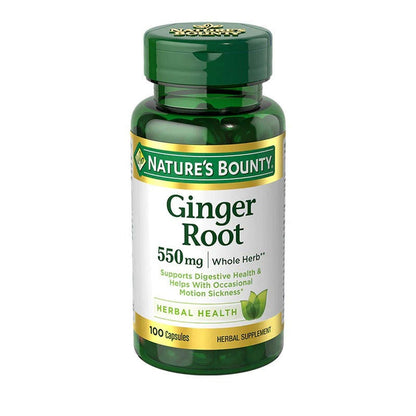 Nature's Bounty Ginger root 550 mg