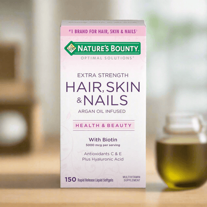 Nature's Bounty Hair, Skin & Nails Extra Strength 150 Softgels