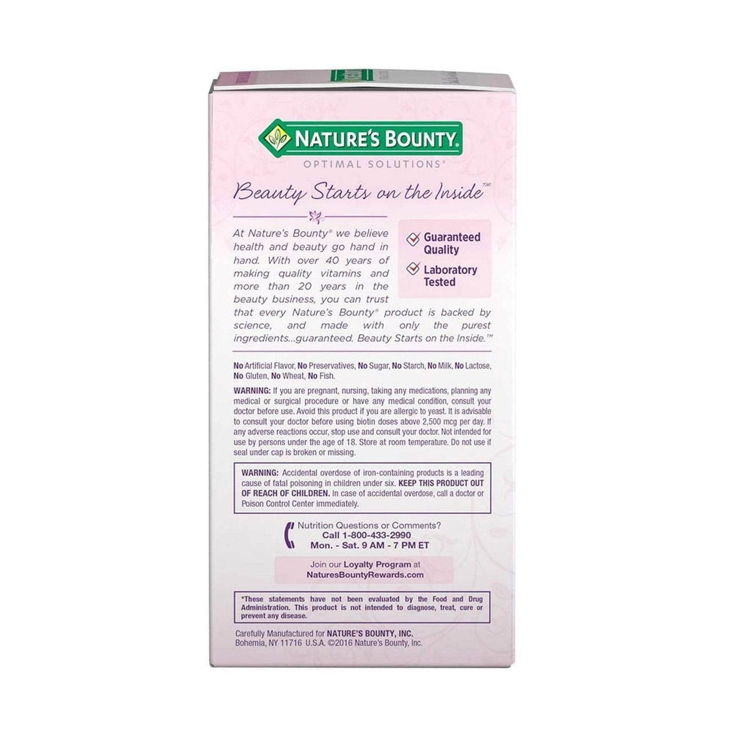 Nature's Bounty Hair, Skin & Nails Extra Strength 150 Softgels