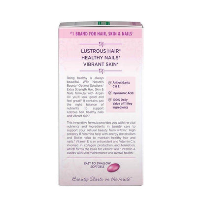 Nature's Bounty Hair, Skin & Nails Extra Strength 150 Softgels