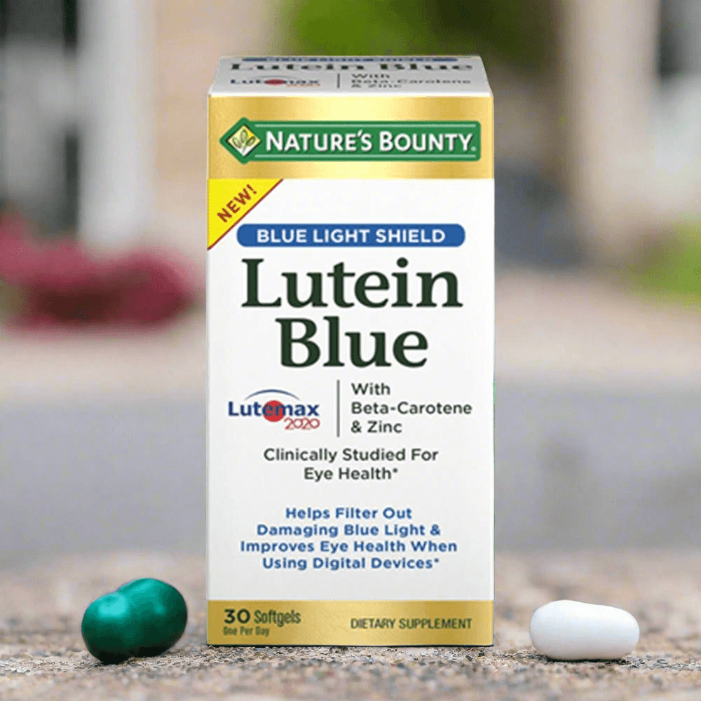 Nature's Bounty Lutein Blue 30 Softgels