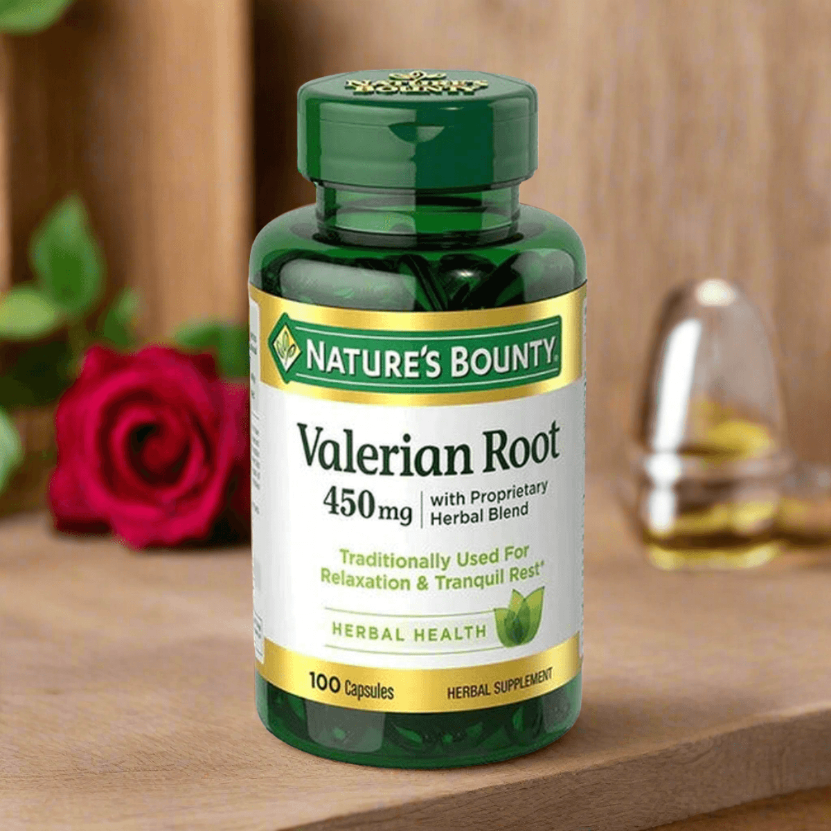 Nature's Bounty Valerian Root 450mg 100Ct