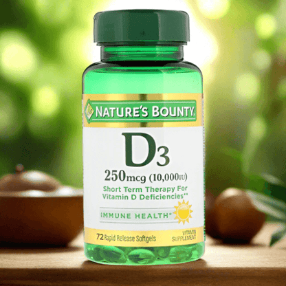 Nature's Bounty Vitamin D3 10000 IU, 72 Ct