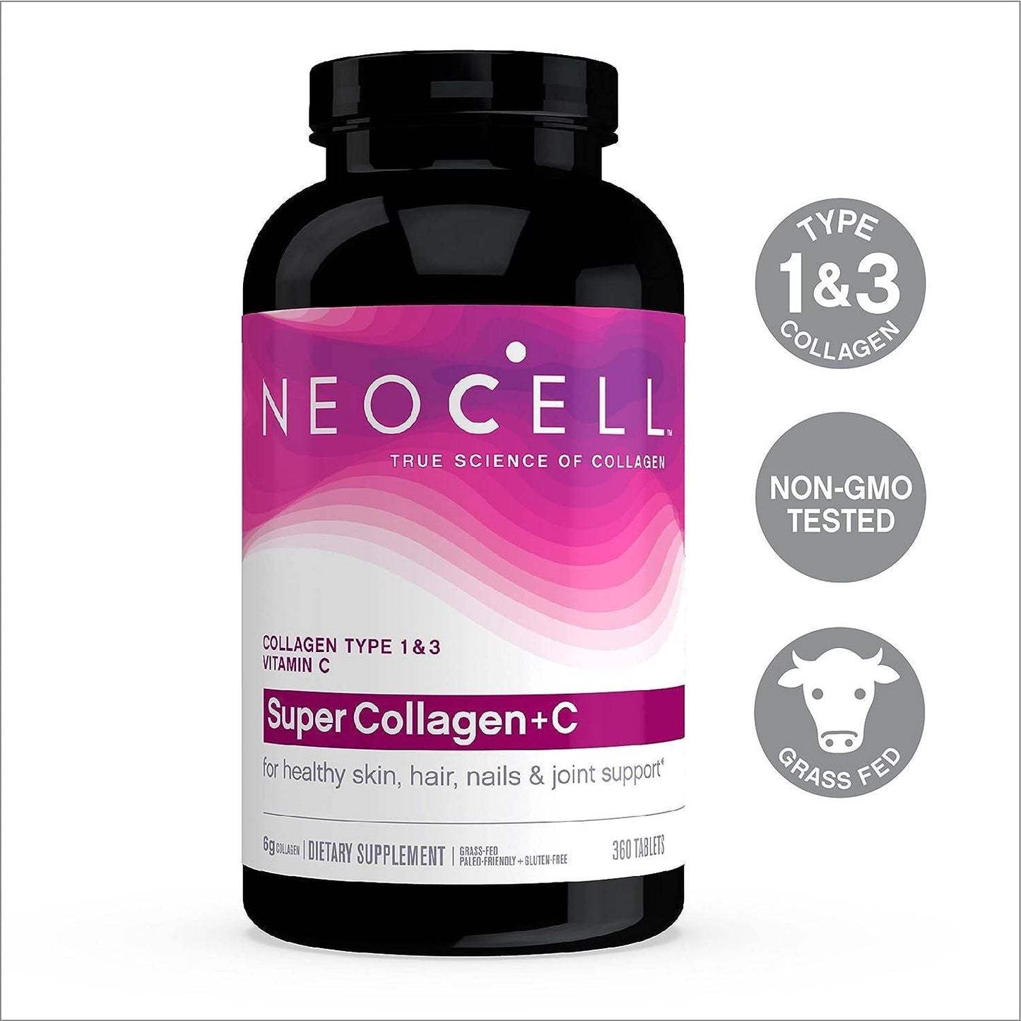 NeoCell Super Collagen+C With Biotin 360 Tablets