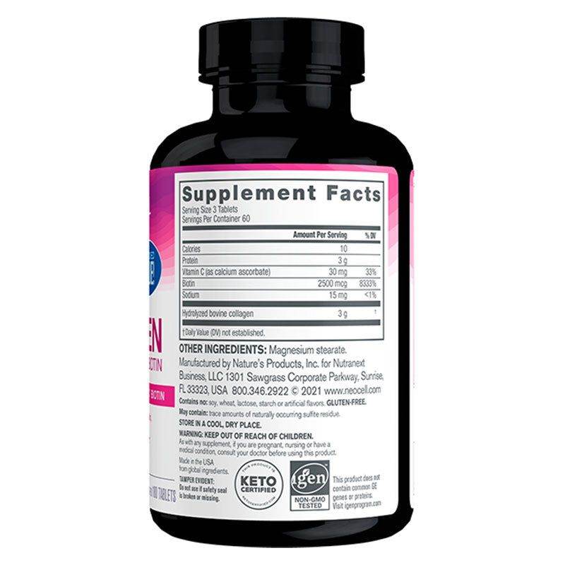 NeoCell Super Collagen + C with Biotin 90 Tablets