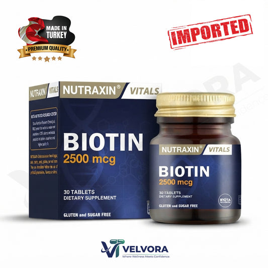 Nutraxin Biotin 2500mcg 30 CT