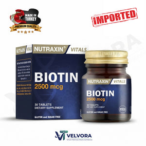 Nutraxin Biotin 2500mcg 30 CT