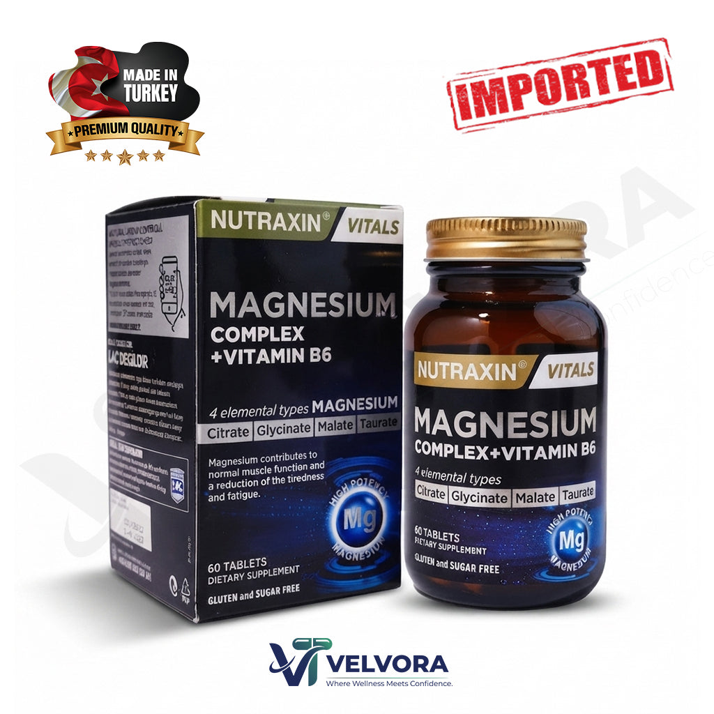 Nutraxin Magnesium Complex + Vitamin B6 60Ct