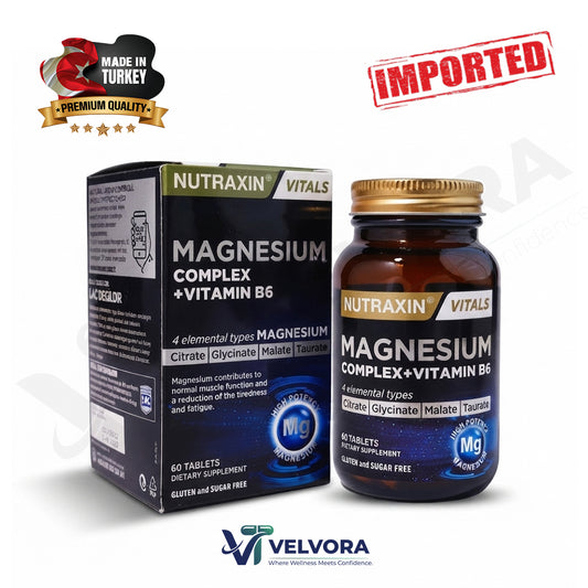 Nutraxin Magnesium Complex + Vitamin B6 60Ct