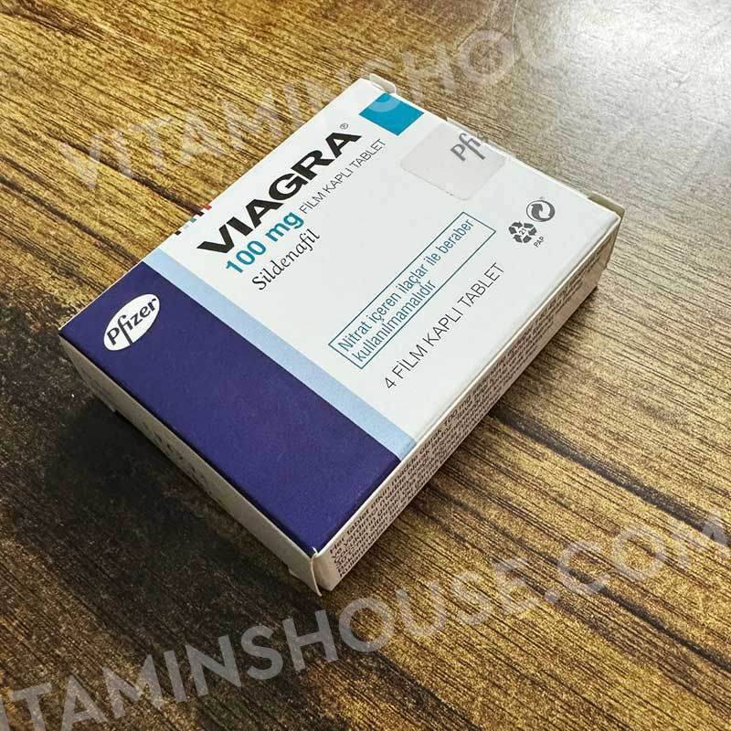 Pfizer Viagra 100mg - 4 Tablets Imported