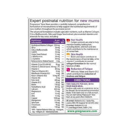 Pregnacare New Mum 56 Tablets | Vitabiotics