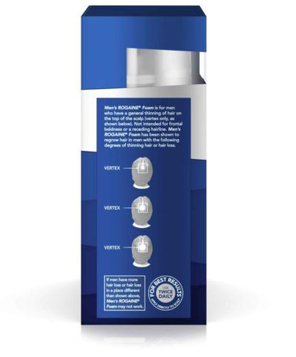 Rogaine Minoxidil Foam 3 Month Supply For Hair Regrowth