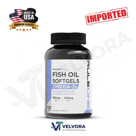 Rule 1 Fish Oil Omega-3s, 100 Softgels