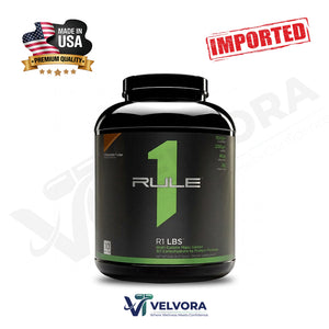 Rule 1 R1 Lbs Gainer Chocolate Fudge, 6 Pound