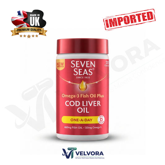 Seven Seas Cod Liver Oil One a Day – 120 Caps