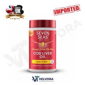 Seven Seas Cod Liver Oil One a Day – 120 Caps
