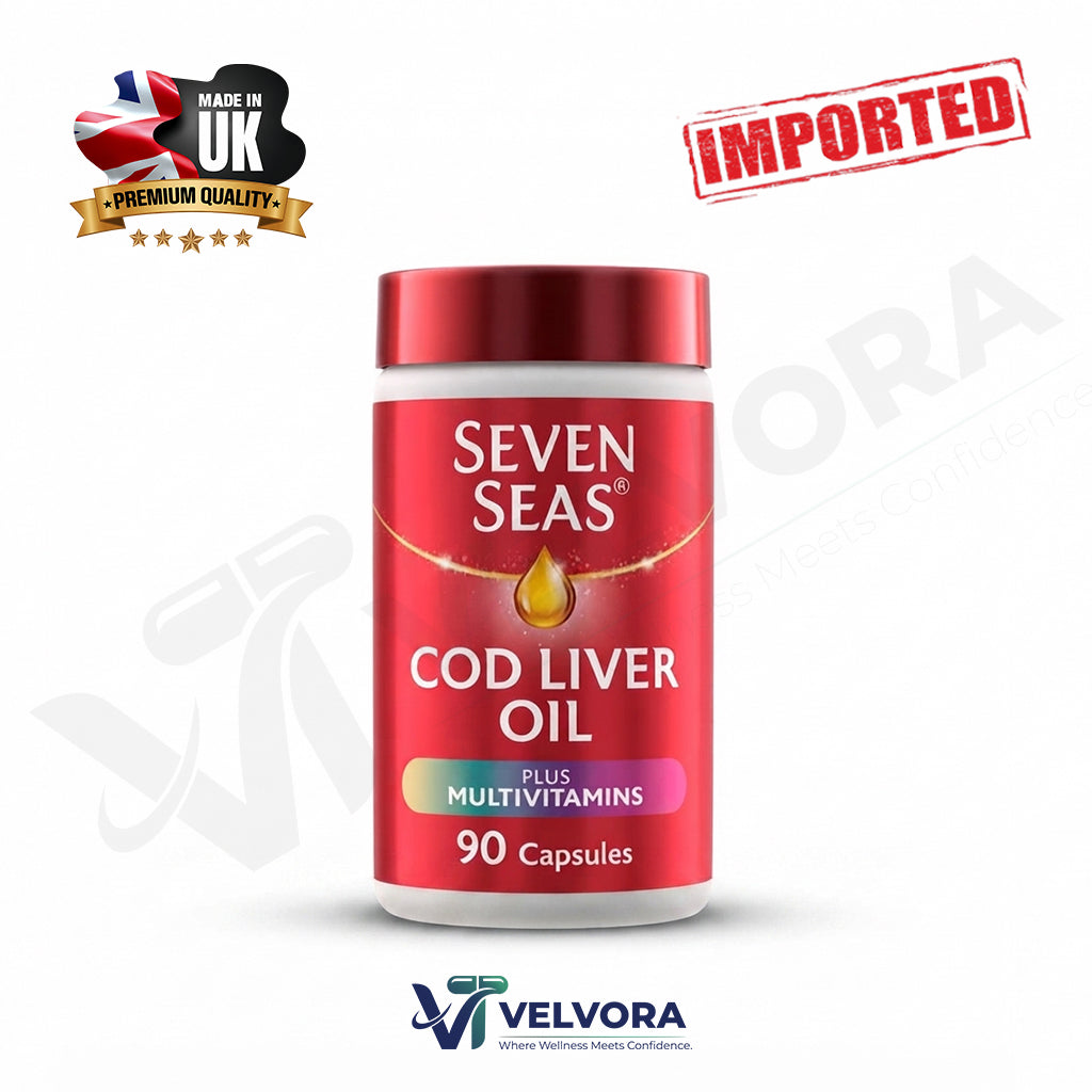 Seven Seas Omega-3 Plus Multvitamin COD Liver Oil - 90ct