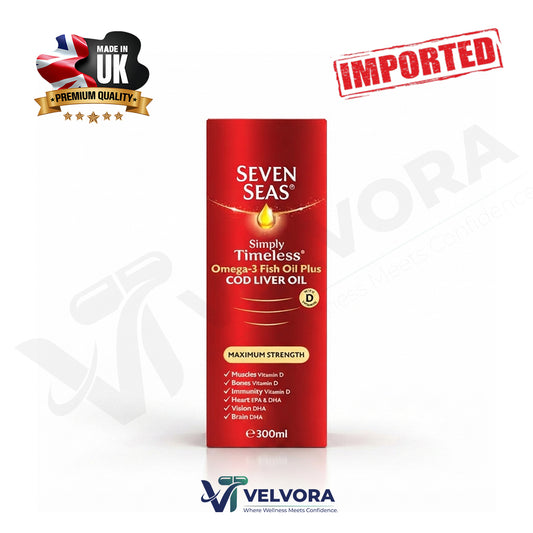 Seven Seas Simply Timeless Maximum Strength Cod Liver Oil 300ml