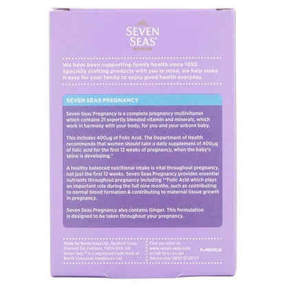 Seven Seas Pregnancy Vitamins with Folic Acid 28ct