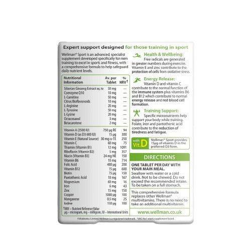 VITABIOTICS Wellman Sports
