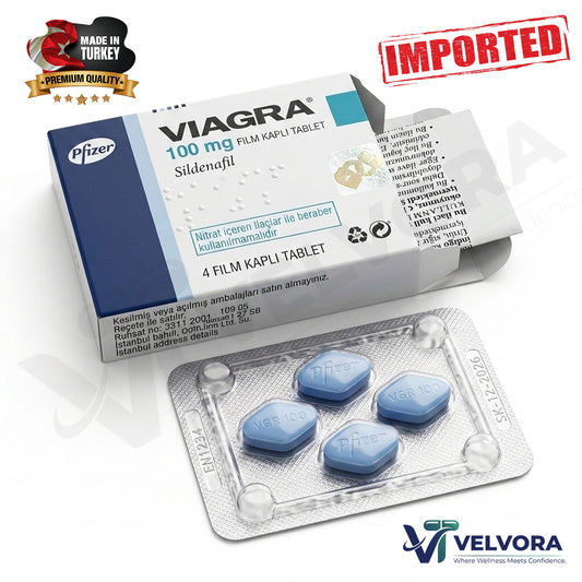 Pfizer Viagra 100mg - 4 Tablets Imported