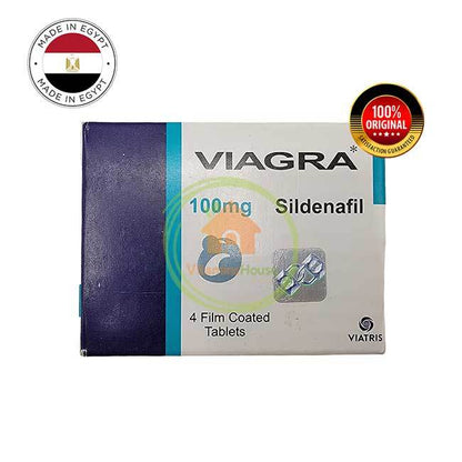 Viagra 100mg 4 Tablets (Egypt)