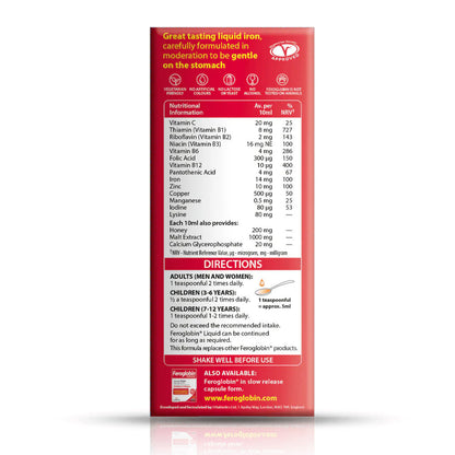 Vitabiotics Feroglobin Liquid Plus