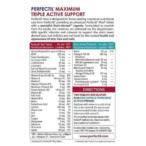 Vitabiotics Perfectil Max 84ct